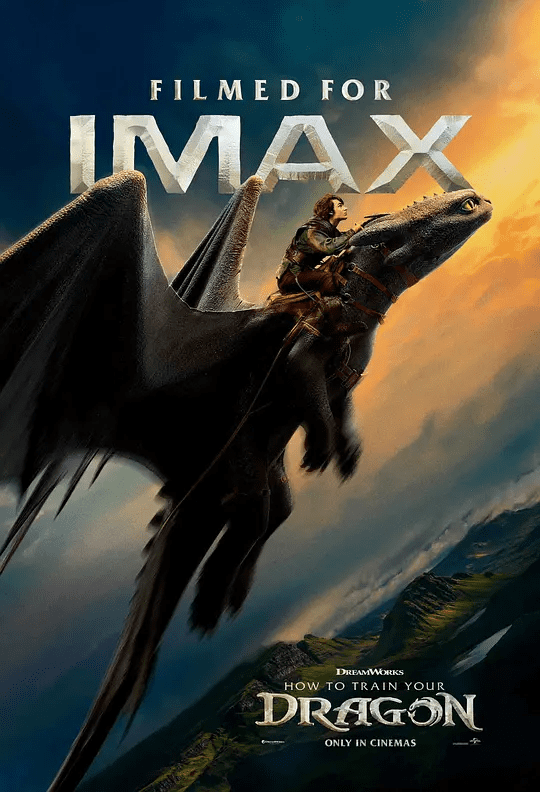 2025欧美电影《新·驯龙高手》4K高清|动作、奇幻、冒险（内附动画1-3部全集）偶然间遭遇传说中的夜煞没牙仔|新驯龙高手真人版|夸克无删减完整版网盘