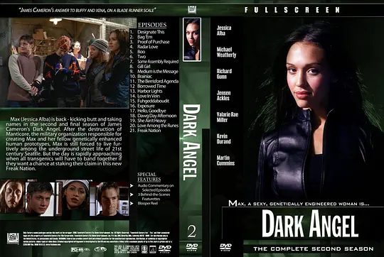 【欧美剧】末世黑天使 第二季(2001)4K高清(内附第一季全集|因为融合了过多的动物基因,所以外表和人类相差较多。又名: 黑暗天使 第二季|夸克网盘资源