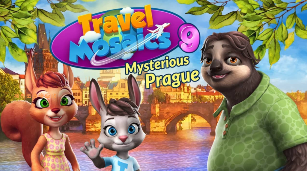 Switch游戏-《旅行马赛克9：神秘布拉格 Travel Mosaics 9: Mysterious Prague》Switch英文版NSP下载-百度网盘下载