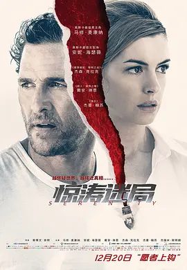 【欧美电影】惊涛迷局 Serenity (2019)4K高清原盘|马修·麦康纳 / 安妮·海瑟薇|贝克会做出怎样的回答呢？又名: 惊涛布局|惊涛迷局|夸克网盘无删减资源下载