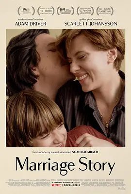【高分欧美电影】婚姻故事 Marriage Story (2019)1080P原盘|斯嘉丽·约翰逊 / 亚当·德赖弗|两人的关系又将何去何从？婚姻故事|夸克高清无删减资源