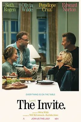 【欧美电影】激情邀约 The Invite (2026)4K高清|塞斯·罗根 / 奥利维亚·王尔德|剧情 / 喜剧 / 爱情|又名: 诱人饭聚|激情邀约|夸克资源网盘下载