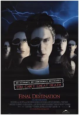 【高分欧美电影】死神来了(2000)4K高清|戴文·萨瓦 / 艾丽·拉特 / 科尔·史密斯 / 克里斯汀·克洛克|惊悚 / 恐怖片|在死神的魔爪中逃出生天？死神来了|夸克网盘资源